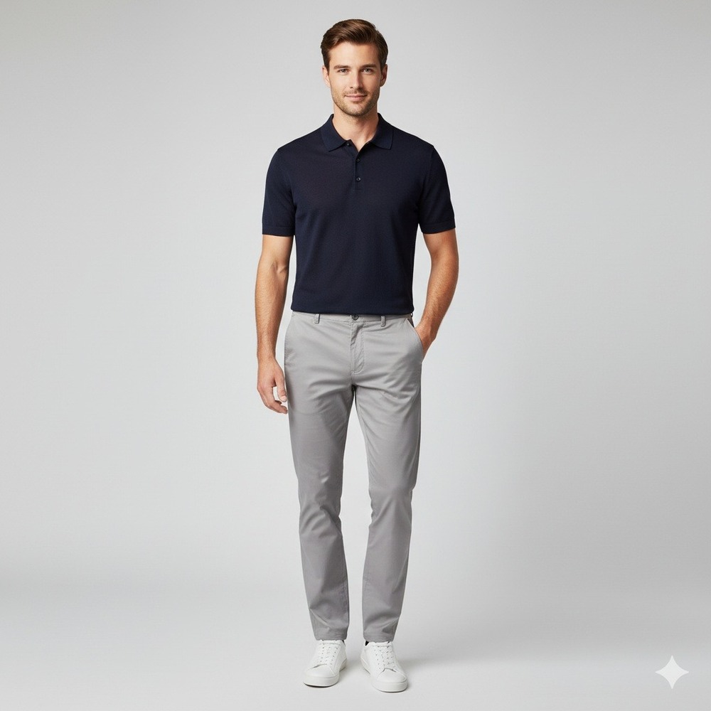 Brooks Brothers Men's Wrinkle Resistant Stretch Pants Gray W38 L32 Tech pants